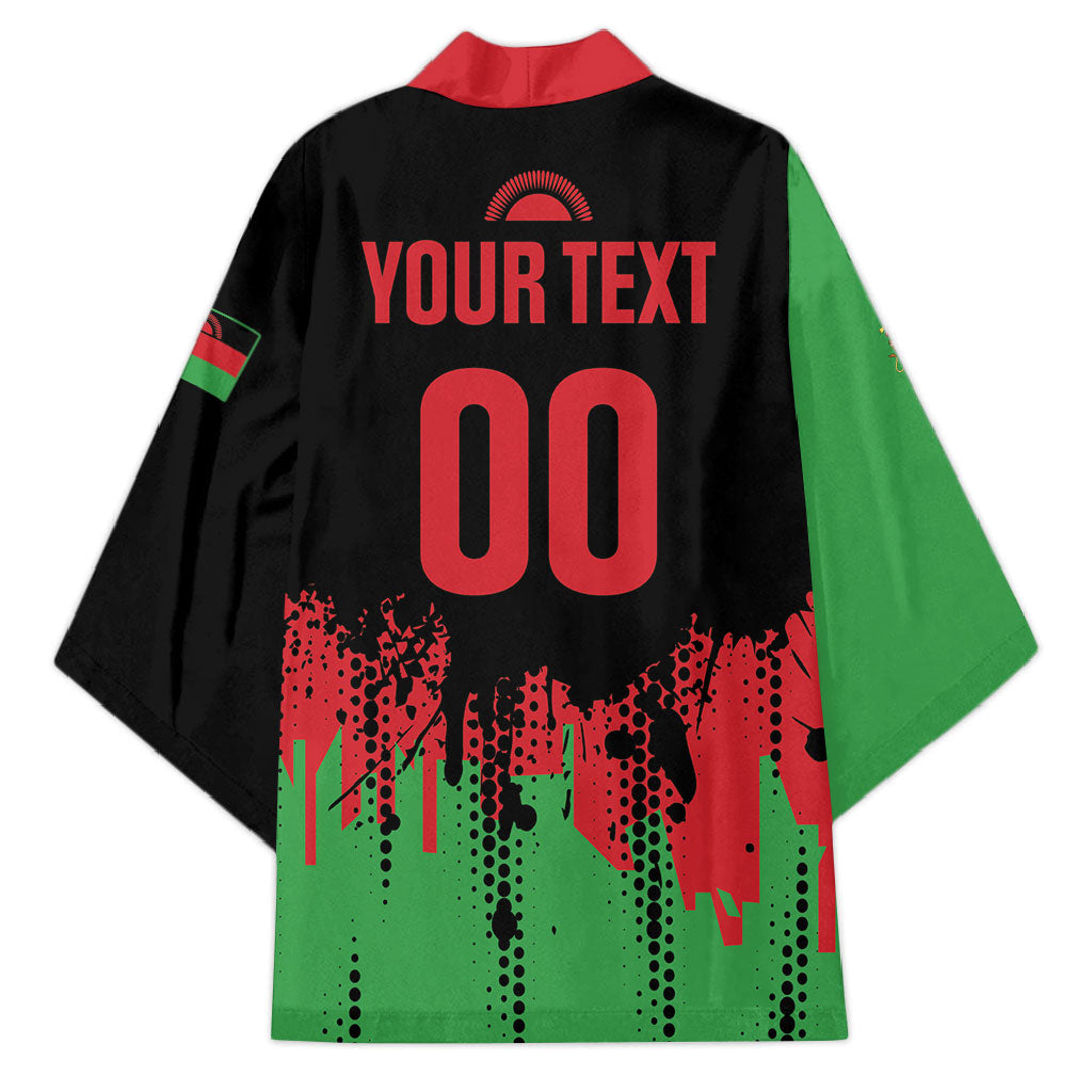 Custom Malawi 2026 Football Kimono Go Scorchers Go Champions