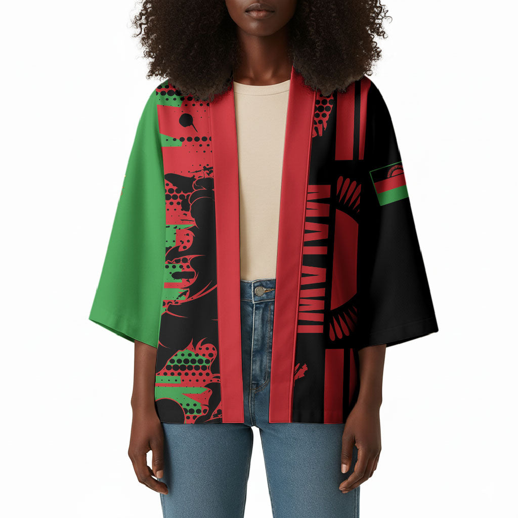 Custom Malawi 2026 Football Kimono Go Scorchers Go Champions