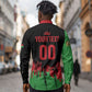 Custom Malawi 2026 Football Long Sleeve Button Shirt Go Scorchers Go Champions