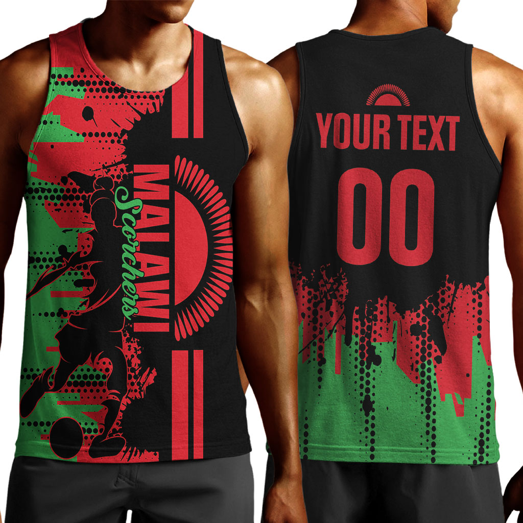 Custom Malawi 2026 Football Men Tank Top Go Scorchers Go Champions
