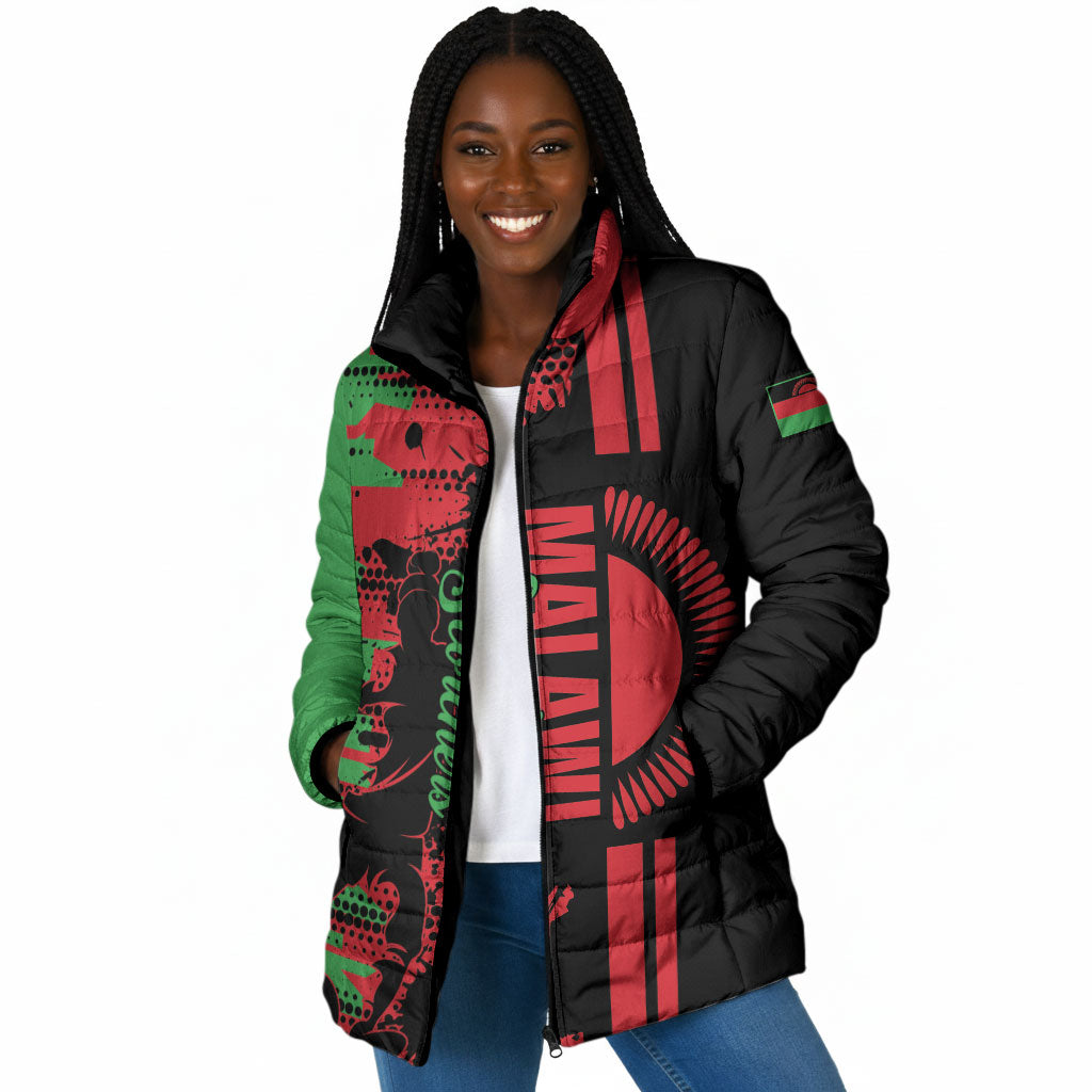 Custom Malawi 2026 Football Padded Jacket Go Scorchers Go Champions