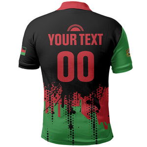 Custom Malawi 2026 Football Polo Shirt Go Scorchers Go Champions