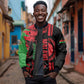 Custom Malawi 2026 Football Sleeve Zip Bomber Jacket Go Scorchers Go Champions