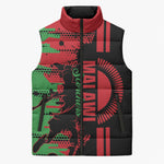 Custom Malawi 2026 Football Sleeveless Puffer Jacket Go Scorchers Go Champions