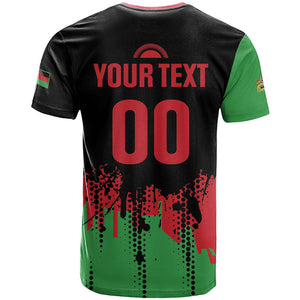 Custom Malawi 2026 Football T shirt Go Scorchers Go Champions