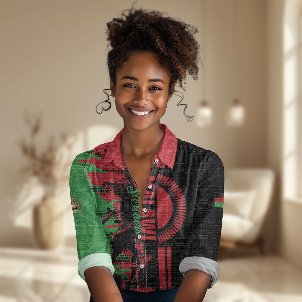 Custom Malawi 2026 Football Women Casual Shirt Go Scorchers Go Champions
