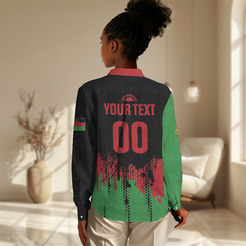 Custom Malawi 2026 Football Women Casual Shirt Go Scorchers Go Champions