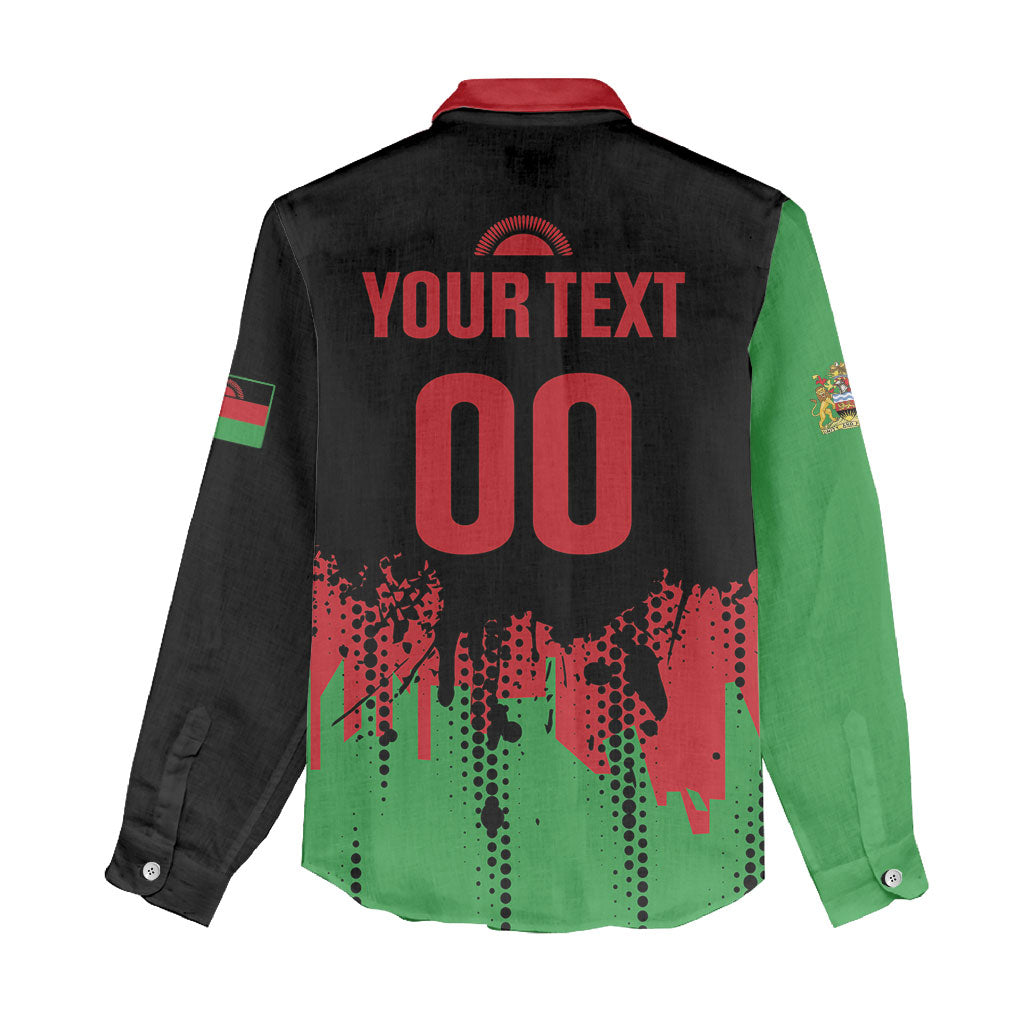 Custom Malawi 2026 Football Women Casual Shirt Go Scorchers Go Champions