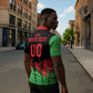 Custom Malawi 2026 Football Zipper Polo Shirt Go Scorchers Go Champions