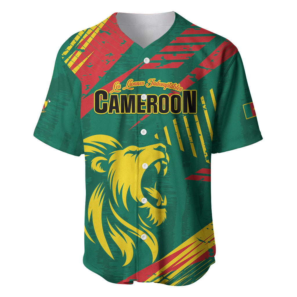 Custom Cameroon 2026 Football Baseball Jersey Les Lionnes Indomptables