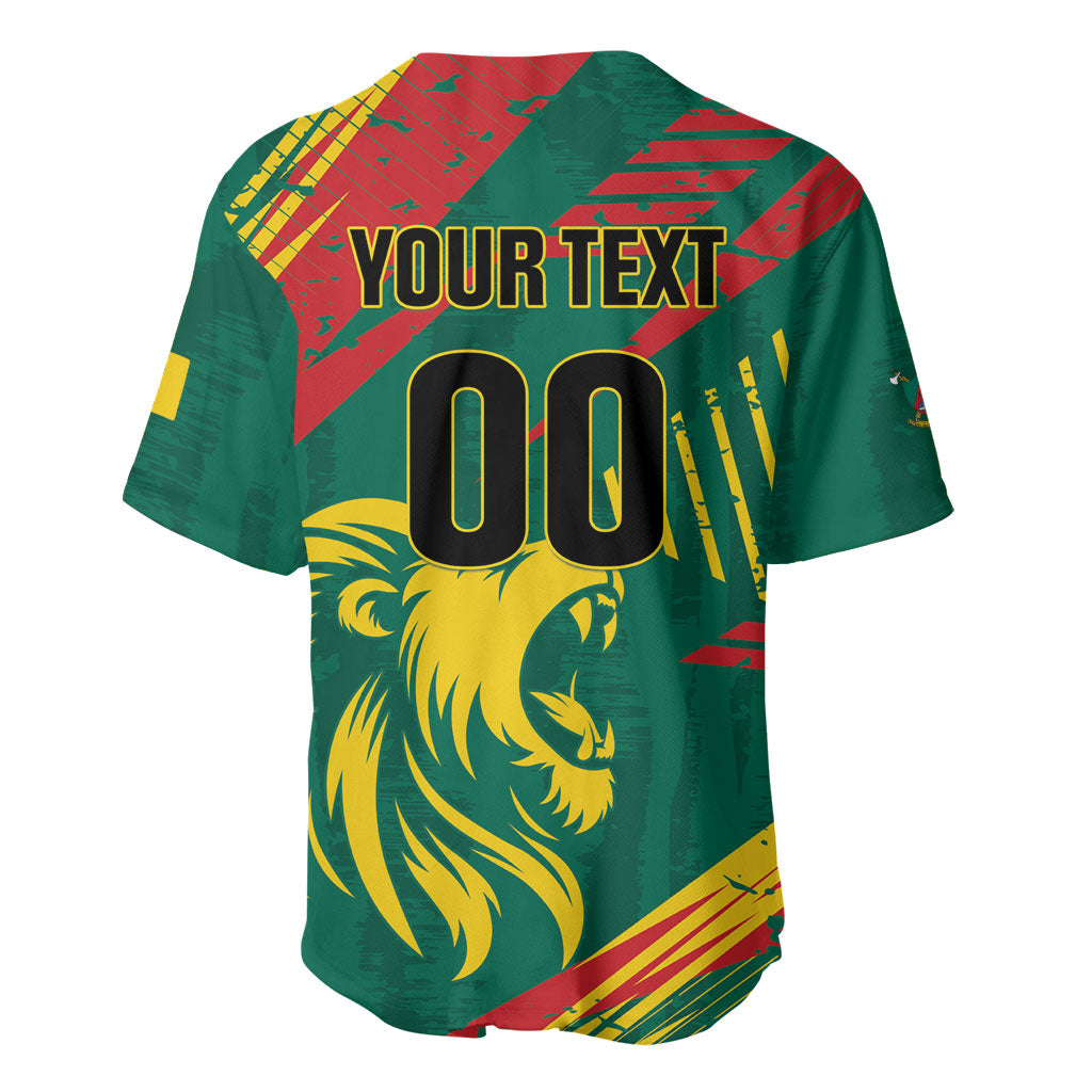 Custom Cameroon 2026 Football Baseball Jersey Les Lionnes Indomptables