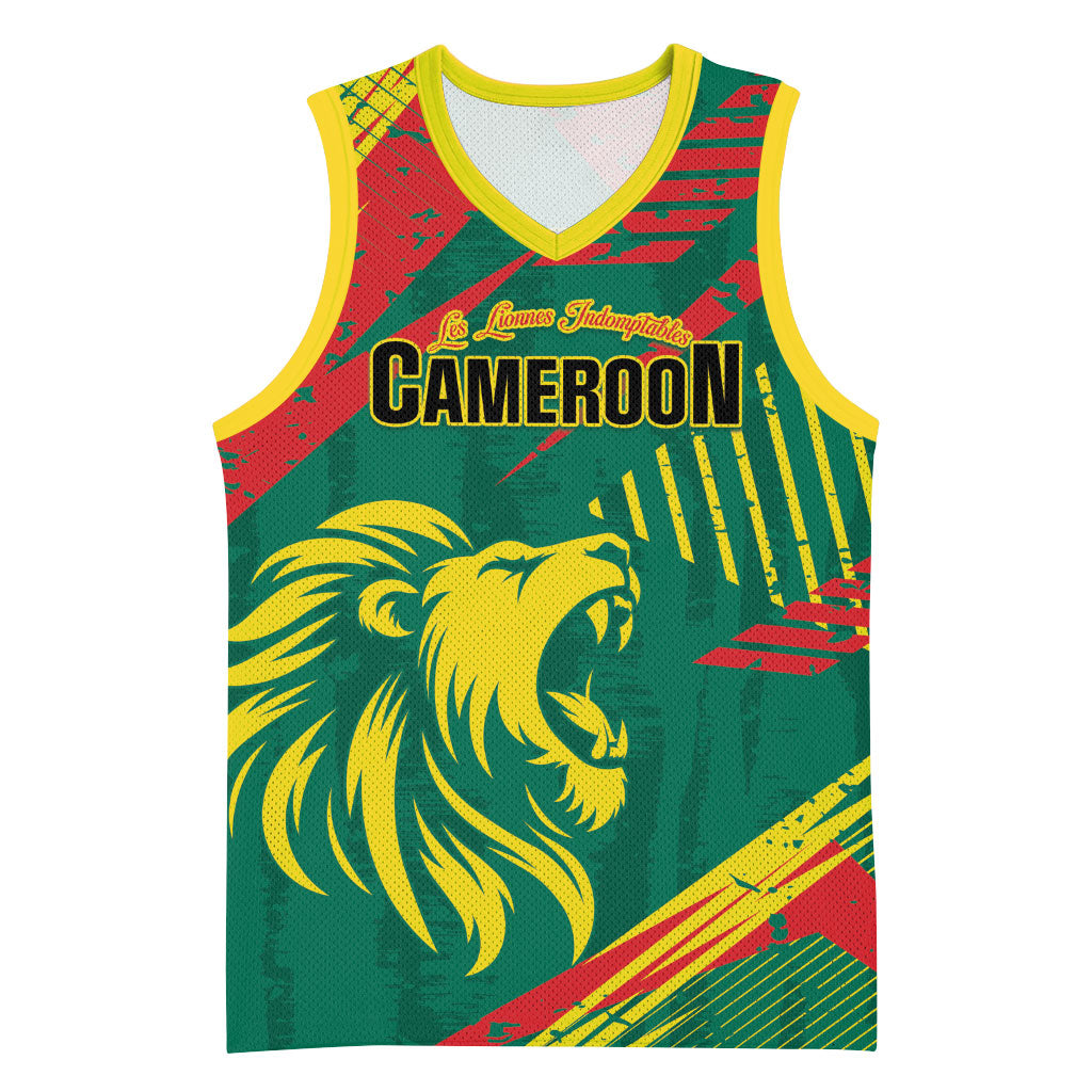 Custom Cameroon 2026 Football Basketball Jersey Les Lionnes Indomptables