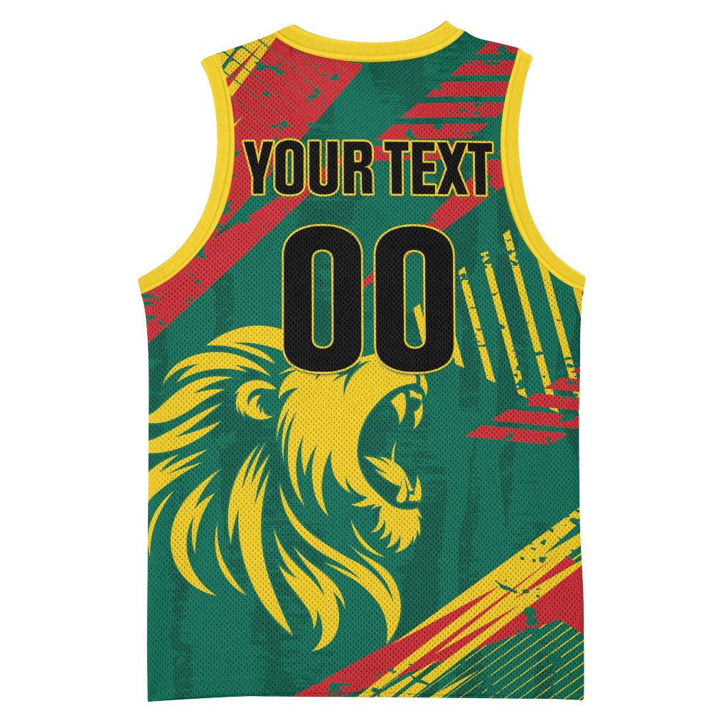 Custom Cameroon 2026 Football Basketball Jersey Les Lionnes Indomptables