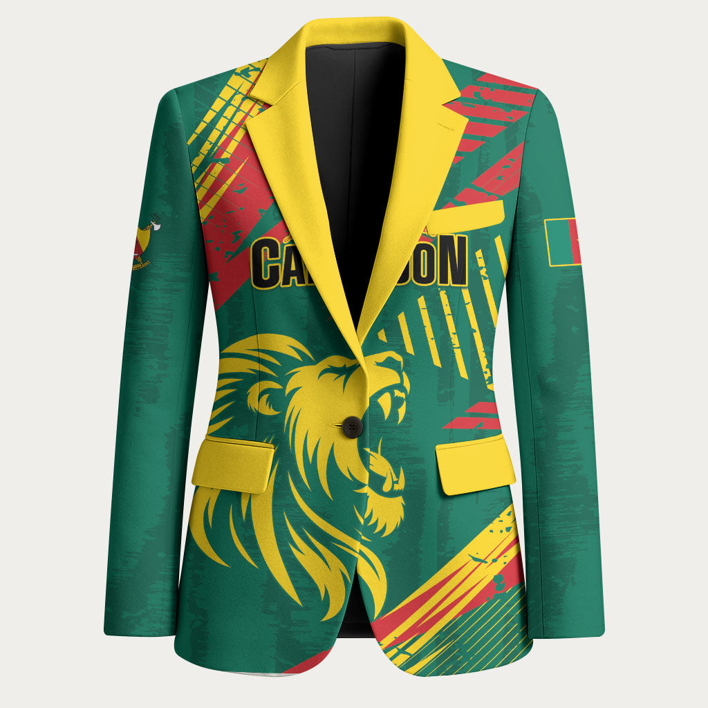 Custom Cameroon 2026 Football Blazer Les Lionnes Indomptables