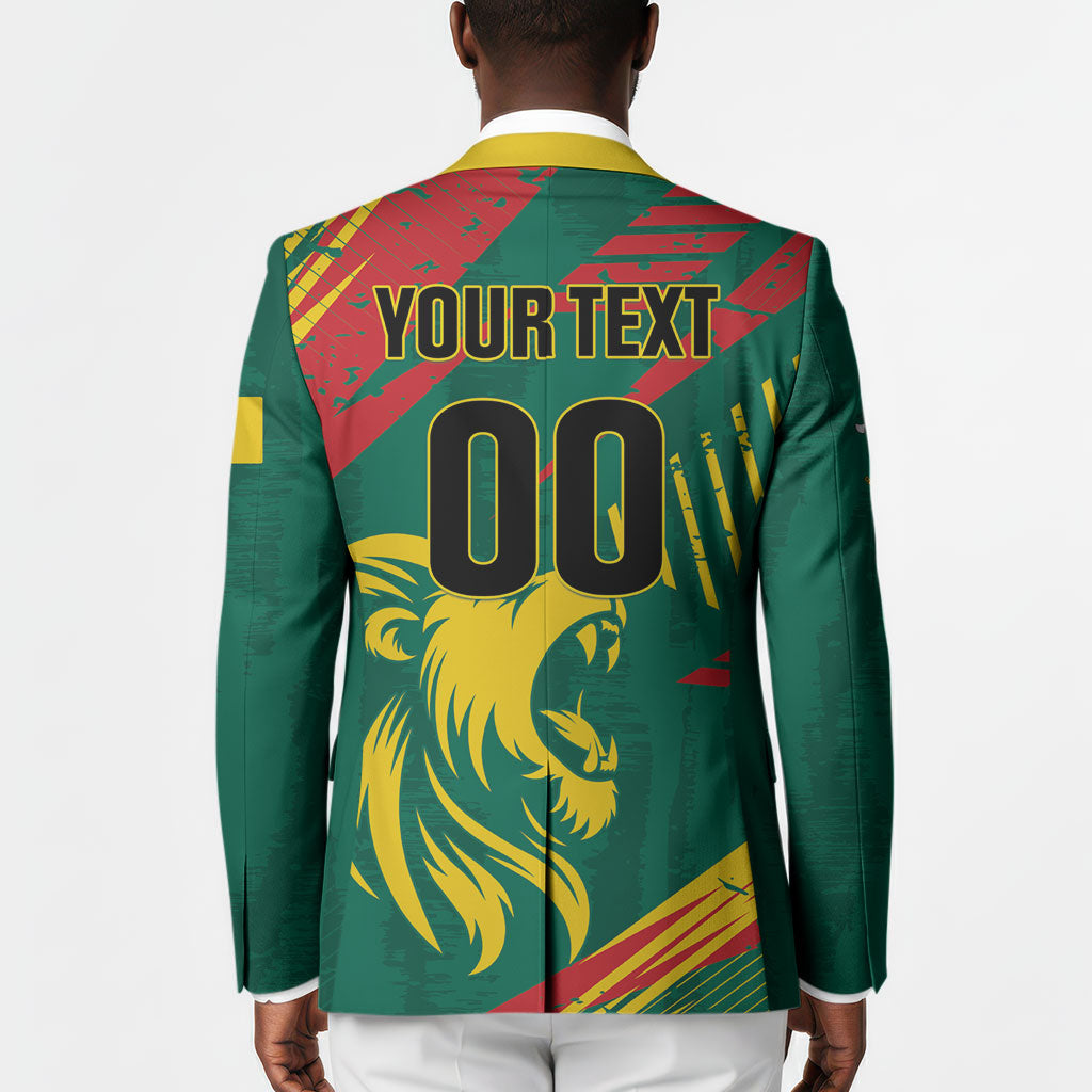 Custom Cameroon 2026 Football Blazer Les Lionnes Indomptables