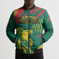 Custom Cameroon 2026 Football Bomber Puffer Jacket Les Lionnes Indomptables