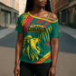 Custom Cameroon 2026 Football Cross Shoulder Shirt Les Lionnes Indomptables