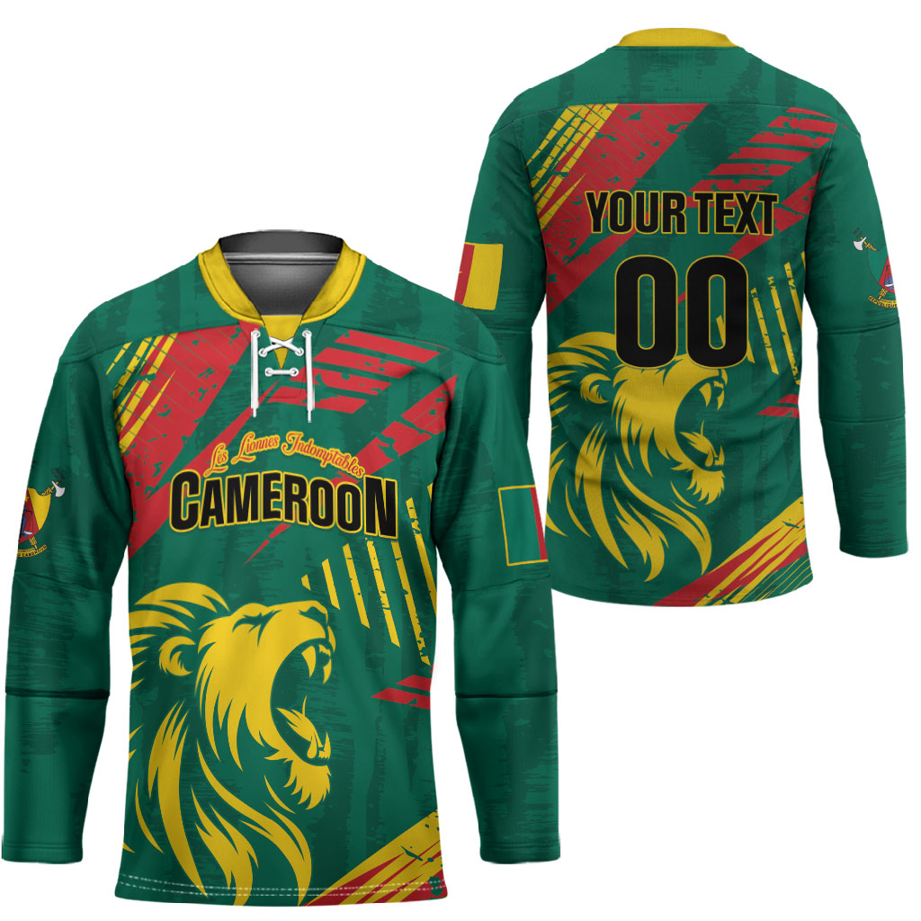 Custom Cameroon 2026 Football Hockey Jersey Les Lionnes Indomptables