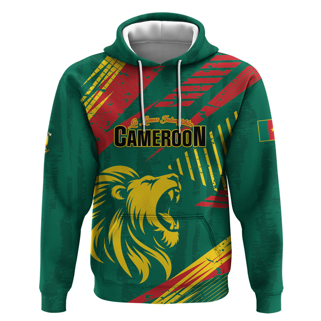 Custom Cameroon 2026 Football Hoodie Les Lionnes Indomptables