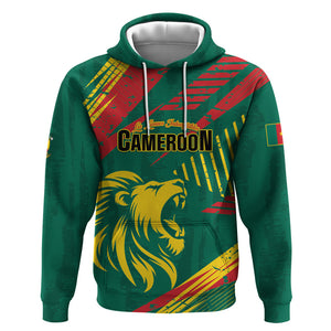 Custom Cameroon 2026 Football Hoodie Les Lionnes Indomptables