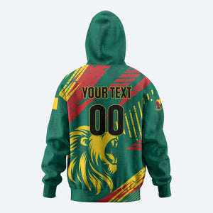 Custom Cameroon 2026 Football Hoodie Les Lionnes Indomptables