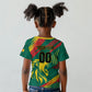 Custom Cameroon 2026 Football Kid T shirt Les Lionnes Indomptables