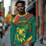 Custom Cameroon 2026 Football Long Sleeve Shirt Les Lionnes Indomptables