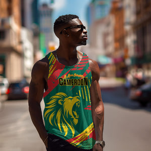 Custom Cameroon 2026 Football Men Tank Top Les Lionnes Indomptables