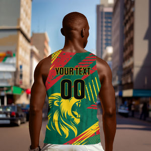 Custom Cameroon 2026 Football Men Tank Top Les Lionnes Indomptables