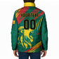 Custom Cameroon 2026 Football Padded Jacket Les Lionnes Indomptables