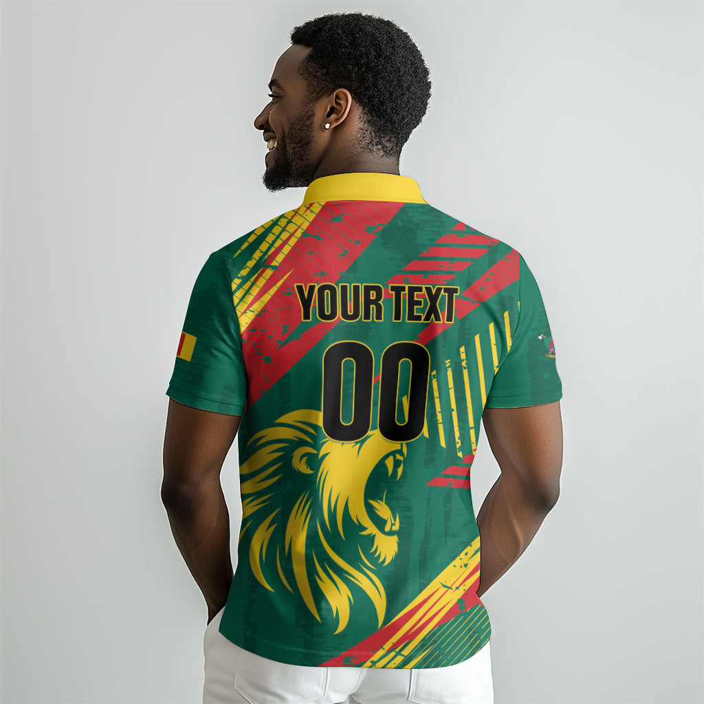 Custom Cameroon 2026 Football Polo Shirt Les Lionnes Indomptables