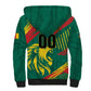 Custom Cameroon 2026 Football Sherpa Hoodie Les Lionnes Indomptables