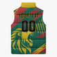 Custom Cameroon 2026 Football Sleeveless Puffer Jacket Les Lionnes Indomptables