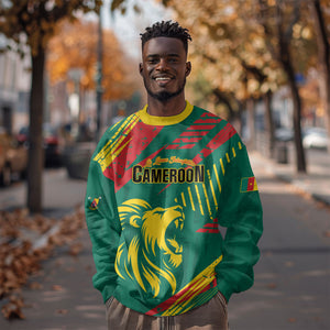 Custom Cameroon 2026 Football Sweatshirt Les Lionnes Indomptables