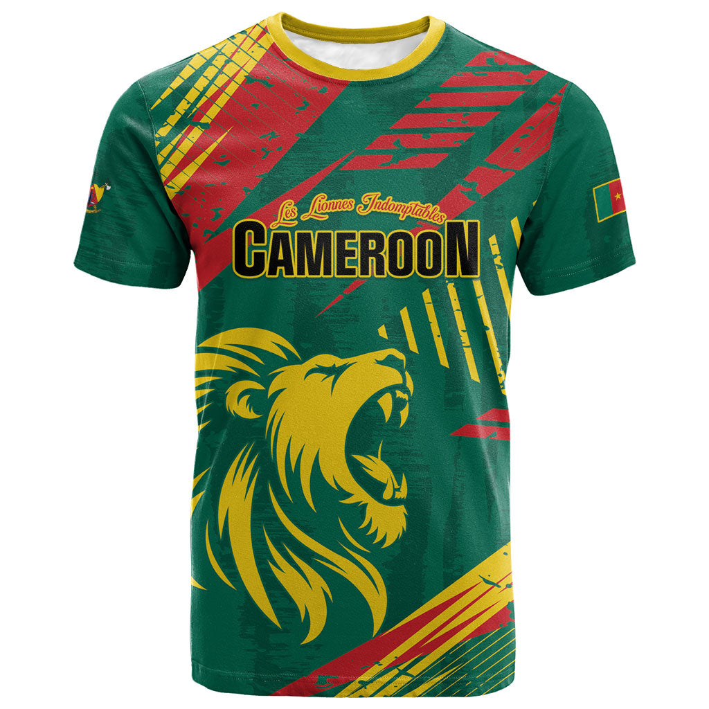 Custom Cameroon 2026 Football T shirt Les Lionnes Indomptables