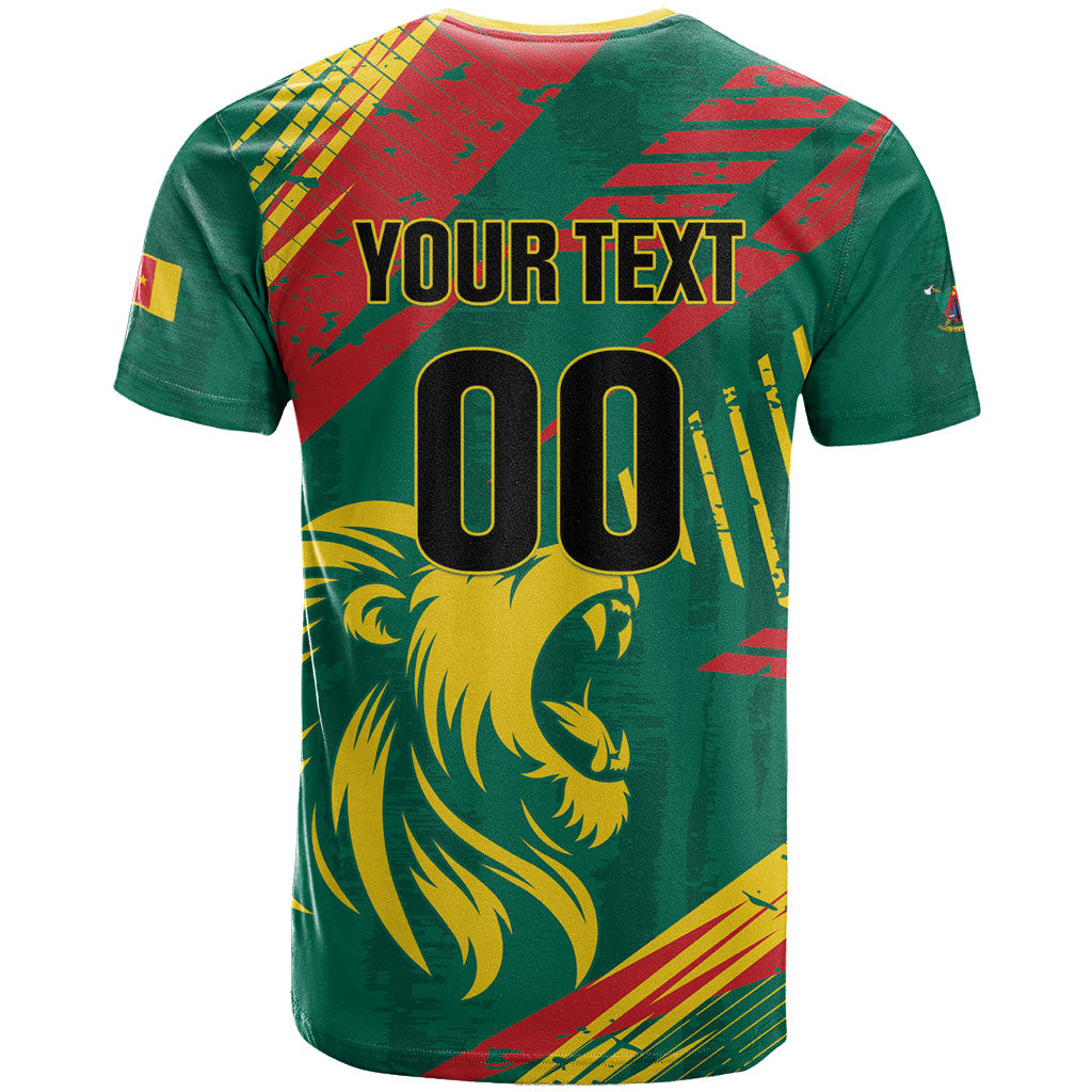 Custom Cameroon 2026 Football T shirt Les Lionnes Indomptables