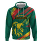 Custom Cameroon 2026 Football Zip Hoodie Les Lionnes Indomptables