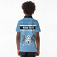 Personalized Botswana Kid Polo Shirt with Tswana Pula and African Pattern