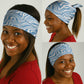 Botswana Independence Day Neck Gaiter - Lefatshe la Botswana with Zebra Pattern - African Pride