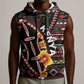 Personalized Kenya Sleeveless Hoodie Jamhuri Day, Kenya Shield - African Pride