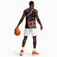 Personalized Kenya Basketball Jersey Harambee African Pattern - Coat of Arms Design - African Pride