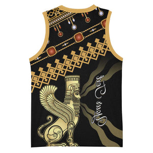 Assyrian New Year Basketball Jersey Akitu 6774 Kha B Nissan - African Pride