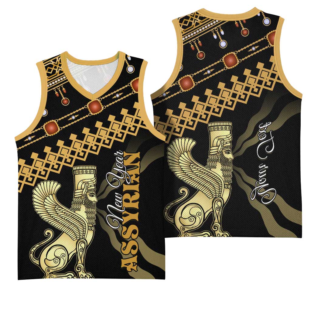 Assyrian New Year Basketball Jersey Akitu 6774 Kha B Nissan - African Pride