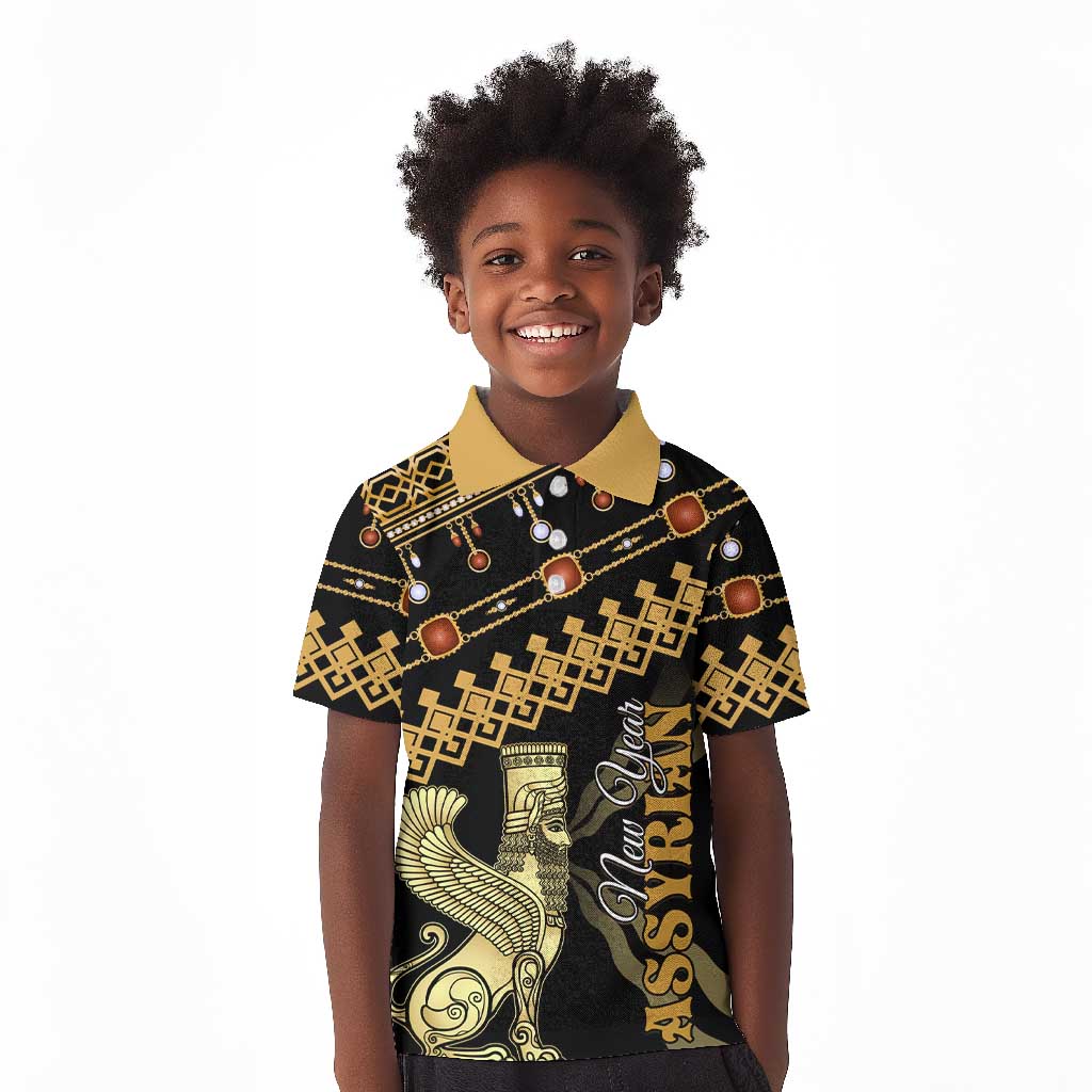 Assyrian New Year Kid Polo Shirt Akitu 6774 Kha B Nissan