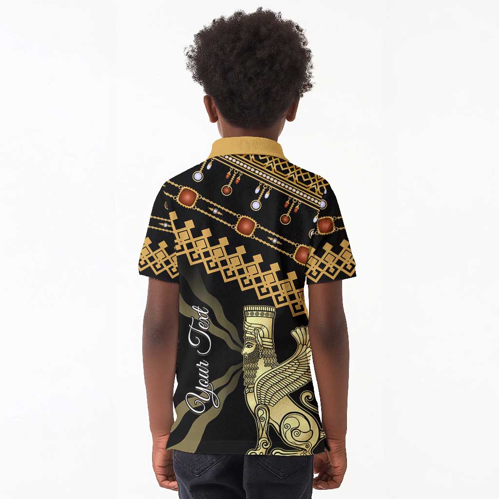 Assyrian New Year Kid Polo Shirt Akitu 6774 Kha B Nissan