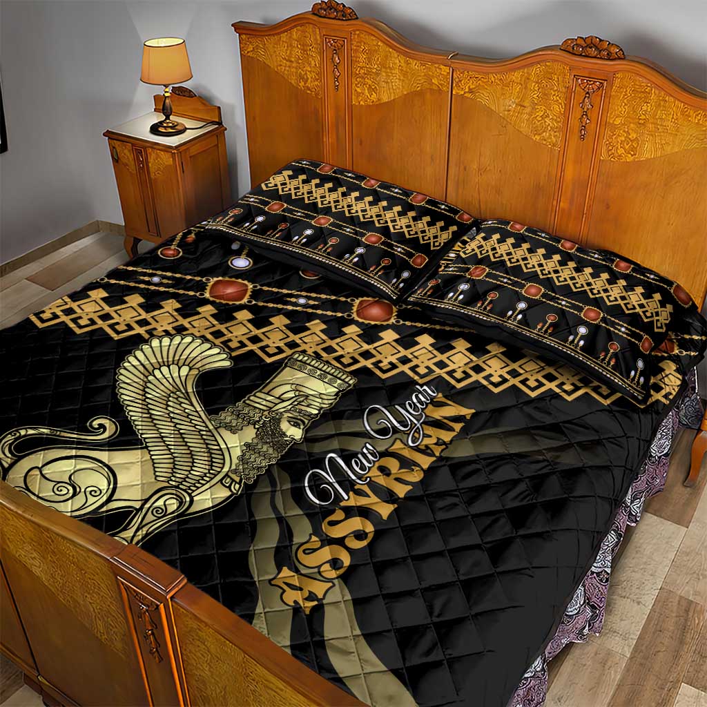 Assyrian New Year Quilt Bed Set Akitu 6774 Kha B Nissan