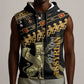 Assyrian New Year Sleeveless Zip Hoodie Akitu 6774 Kha B Nissan - African Pride