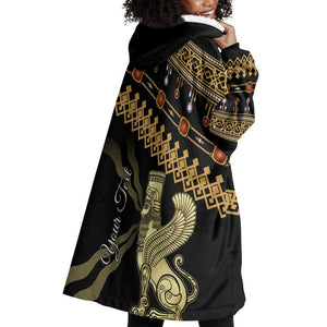 Assyrian New Year Wearable Blanket Hoodie Akitu 6774 Kha B Nissan