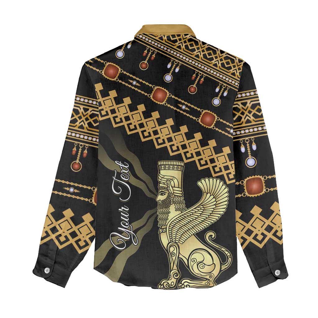 Assyrian New Year Women Casual Shirt Akitu 6774 Kha B Nissan LT01