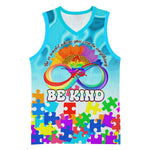 World Autism Awareness Day 2024 Basketball Jersey In A World Where You Can Be Anything Be Kind - African Pride